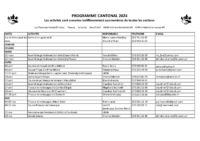 Programme cantonal 2024